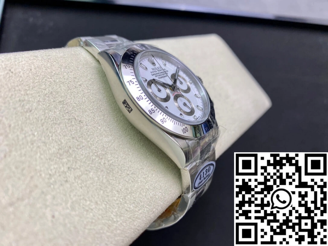 Rolex Cosmograph Daytona 116520LN Clean Factory White Dial SunProtective 1129