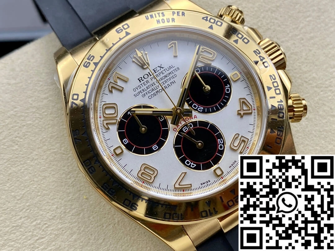 Rolex Cosmograph Daytona 116528 Clean Factory Yellow Gold Tailored 1206