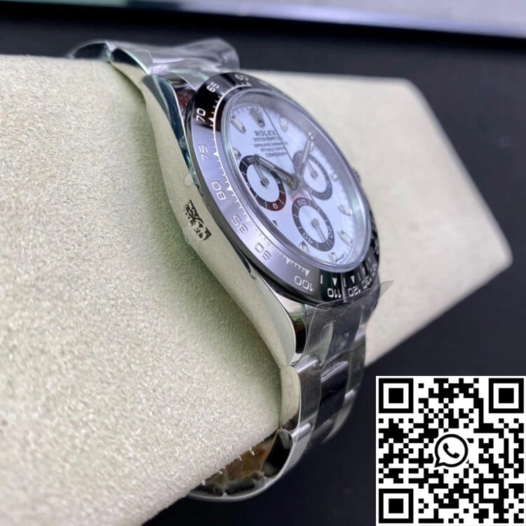 Durable Rolex Cosmograph Daytona M116500LN-0001 Clean Factory White Dial 1127