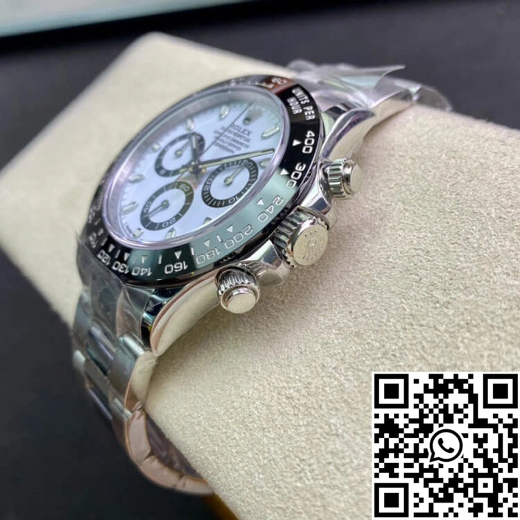 Durable Rolex Cosmograph Daytona M116500LN-0001 Clean Factory White Dial 1127