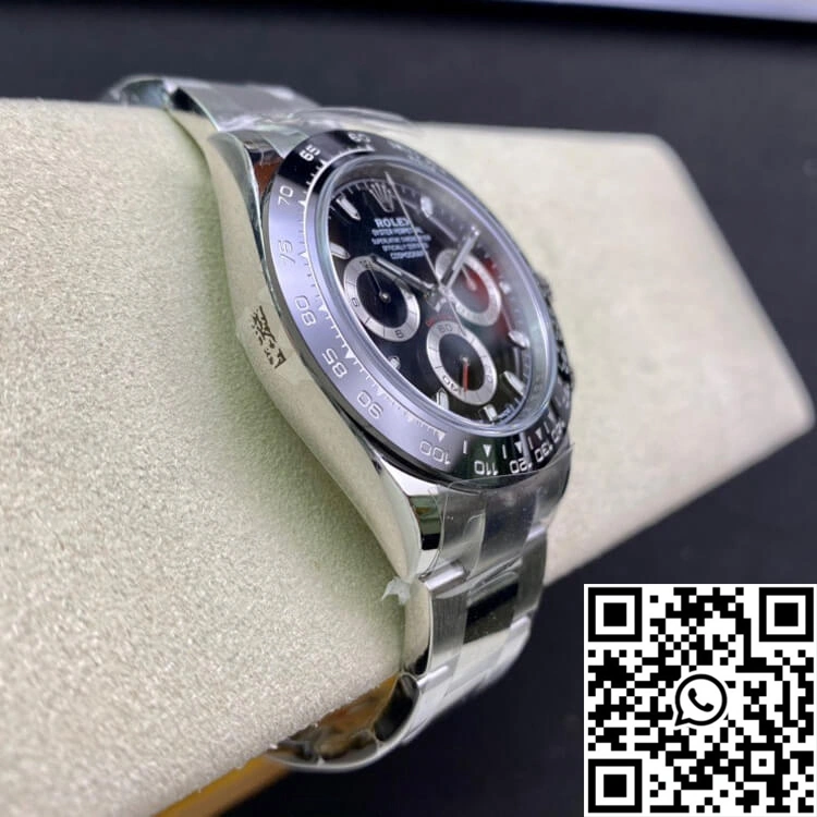 SmoothTexture Rolex Cosmograph Daytona M116500LN-0002 Clean Factory Black Dial 1122