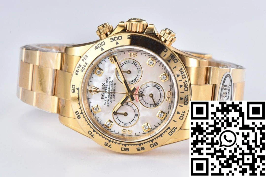 EasyCare Rolex Cosmograph Daytona M116508-0007 Clean Factory Yellow Gold 1107