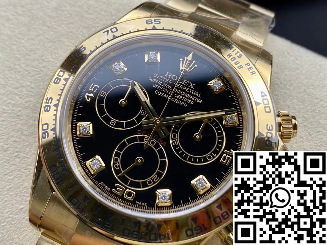 Affordable Rolex Cosmograph Daytona M116508-0008 Clean Factory Diamond-set Dial 1062