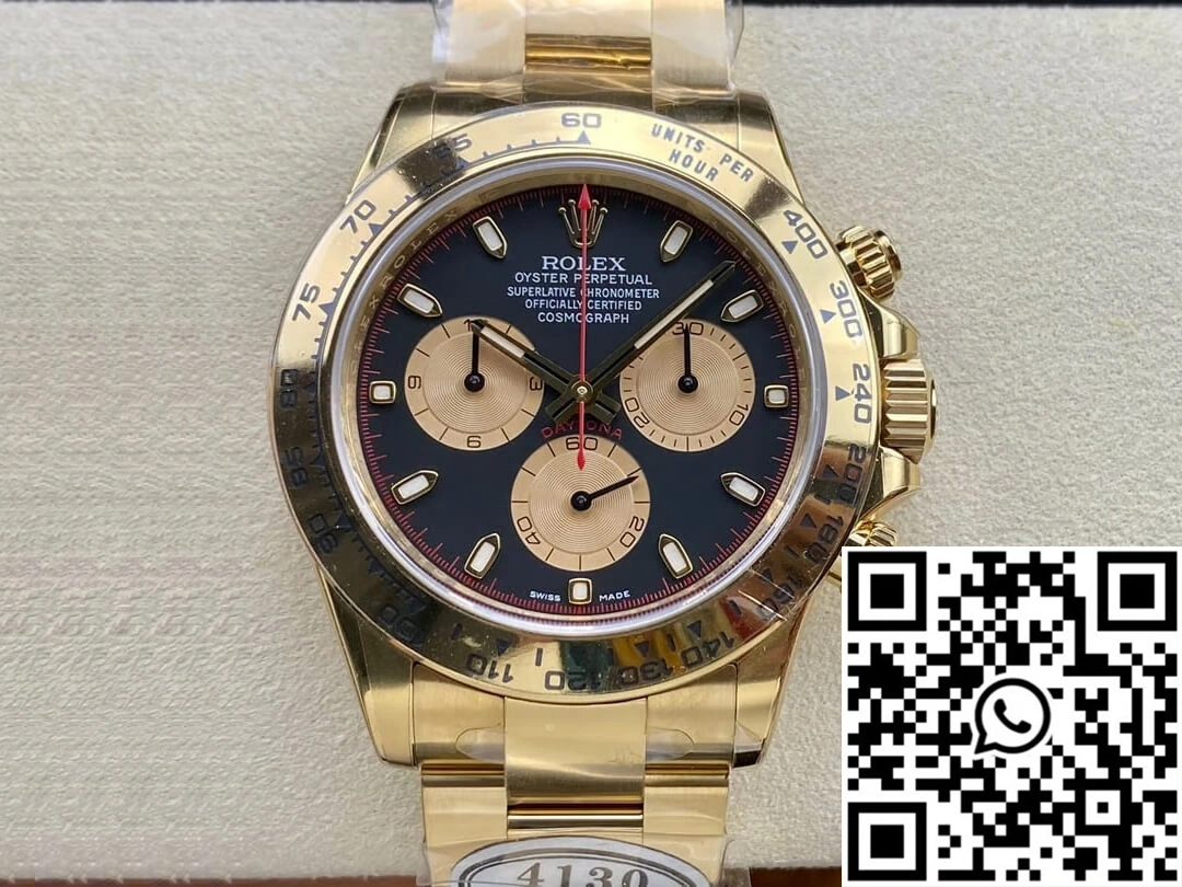 Rolex Cosmograph Daytona M116508-0009 Clean Factory Yellow Gold Trendsetting 1097