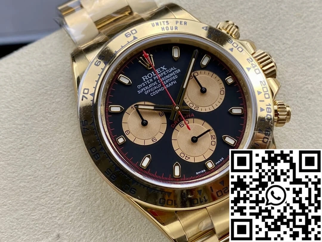 Rolex Cosmograph Daytona M116508-0009 Clean Factory Yellow Gold Trendsetting 1097