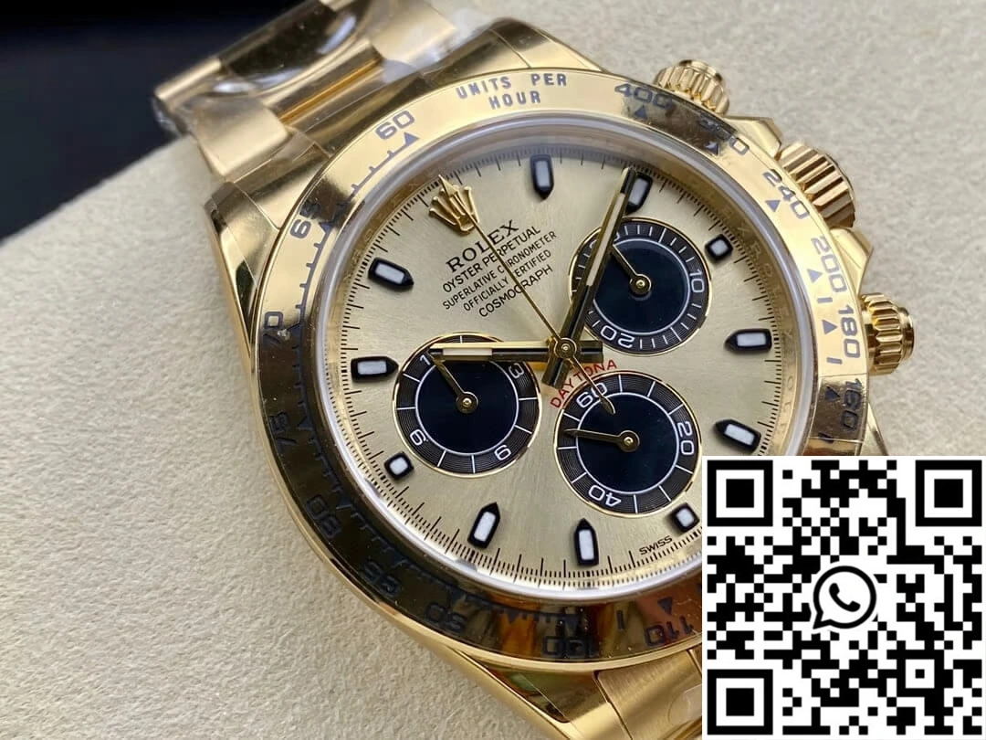 Compact Rolex Cosmograph Daytona M116508-0014 Clean Factory Champagne Dial 1099