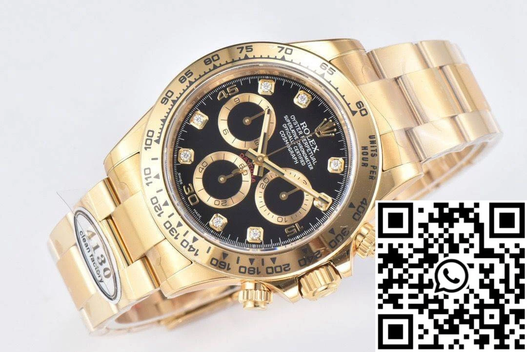 TravelReady Rolex Cosmograph Daytona M116508-0016 Clean Factory Diamond Dial 1072