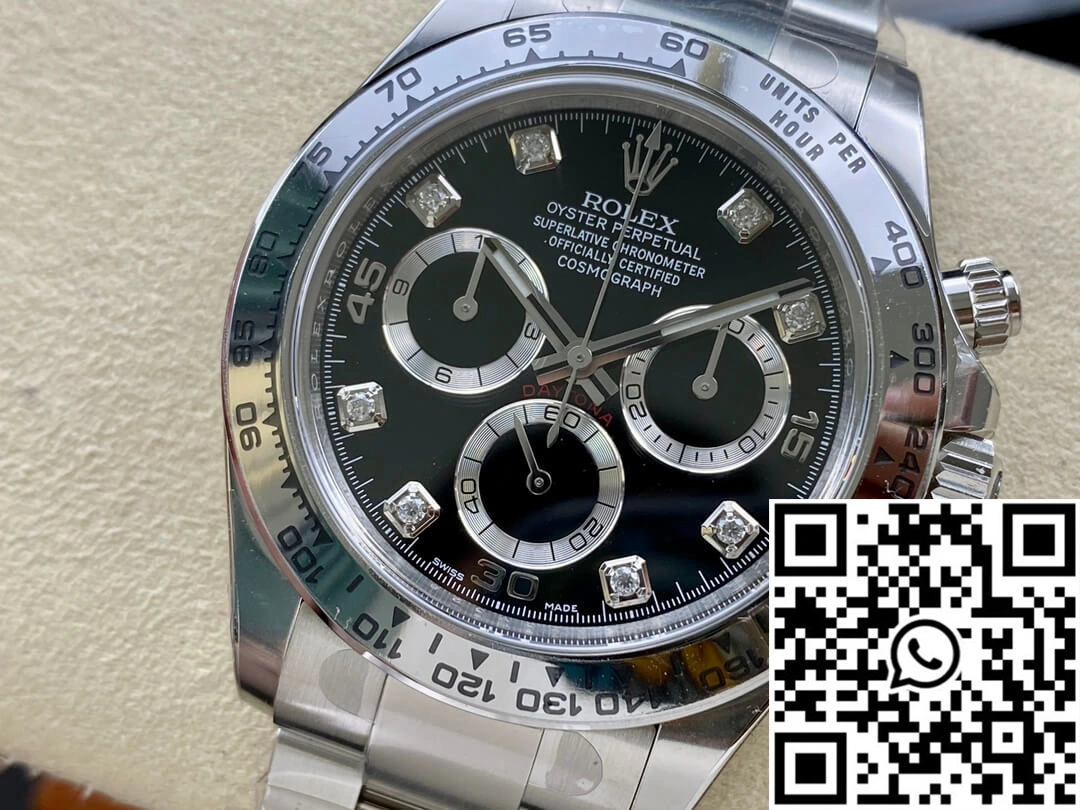 Rolex Cosmograph Daytona M116509-0055 Clean Factory Black Dial WellDesigned 1119