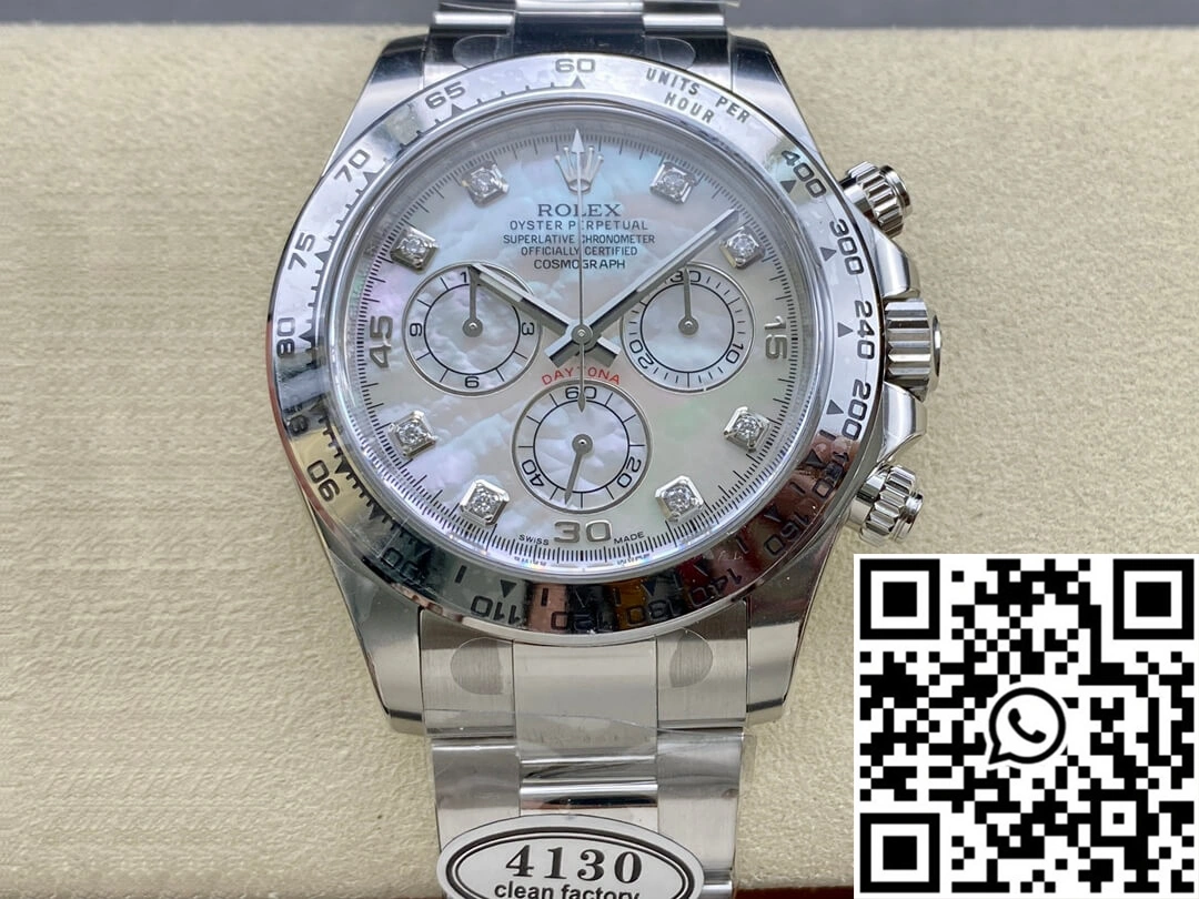 FashionForward Rolex Cosmograph Daytona M116509-0064 Clean Factory Mother-of-pearl Dial 1112