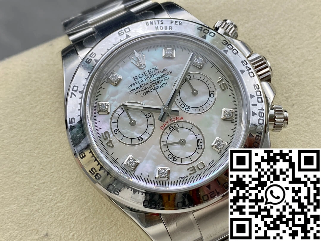 FashionForward Rolex Cosmograph Daytona M116509-0064 Clean Factory Mother-of-pearl Dial 1112