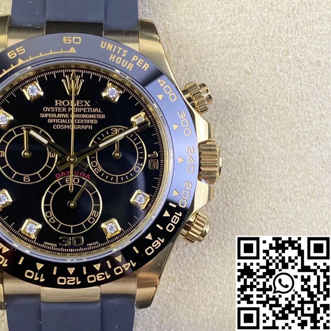 Popular Rolex Cosmograph Daytona M116518ln-0046 Clean Factory Ceramic Bezel 1207
