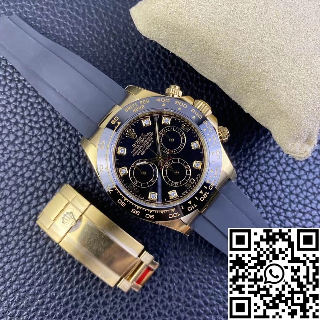 Popular Rolex Cosmograph Daytona M116518ln-0046 Clean Factory Ceramic Bezel 1207