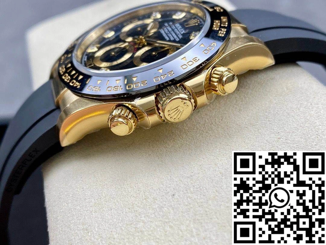 Rolex Cosmograph Daytona M116518ln-0078 Clean Factory Rubber Strap Youthful 1039