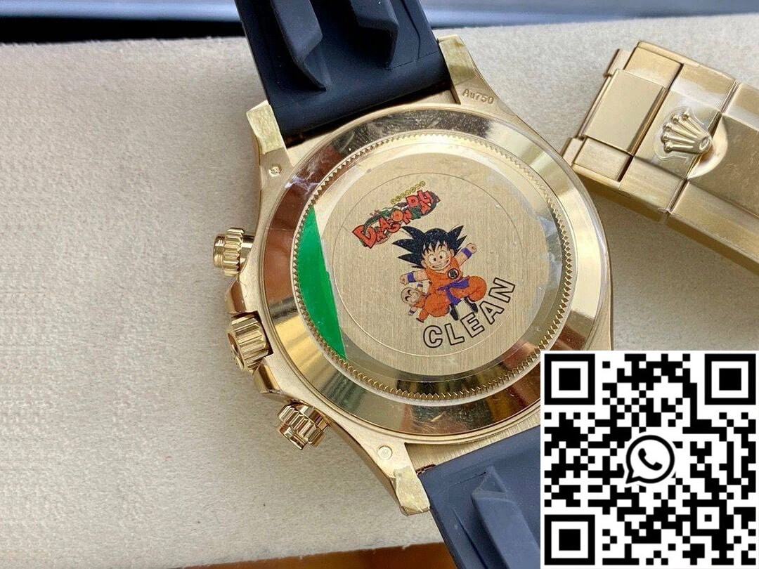Rolex Cosmograph Daytona M116518ln-0078 Clean Factory Rubber Strap Youthful 1039
