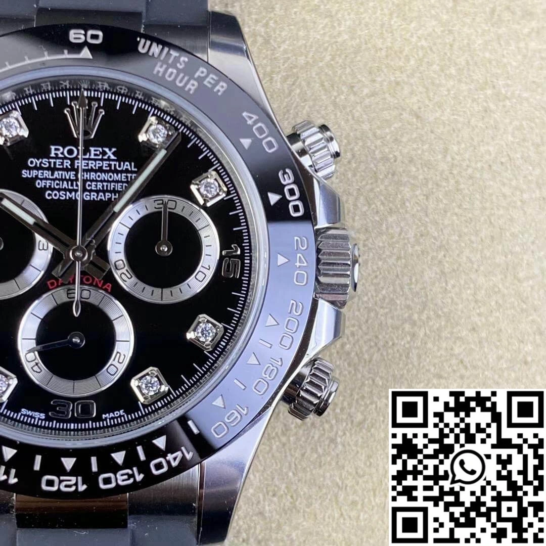 Rolex Cosmograph Daytona M116519LN-0025 Clean Factory Diamond-set Dial UrbanChic 1036
