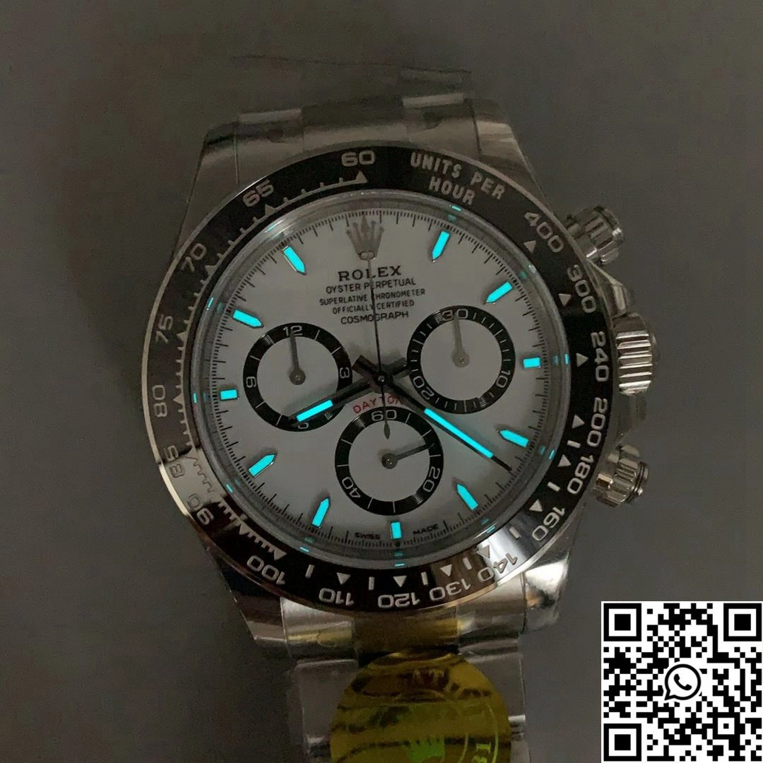 UrbanChic Rolex Cosmograph Daytona M126500LN-0001 VS Factory 4131 Movement Black Bezel 1110