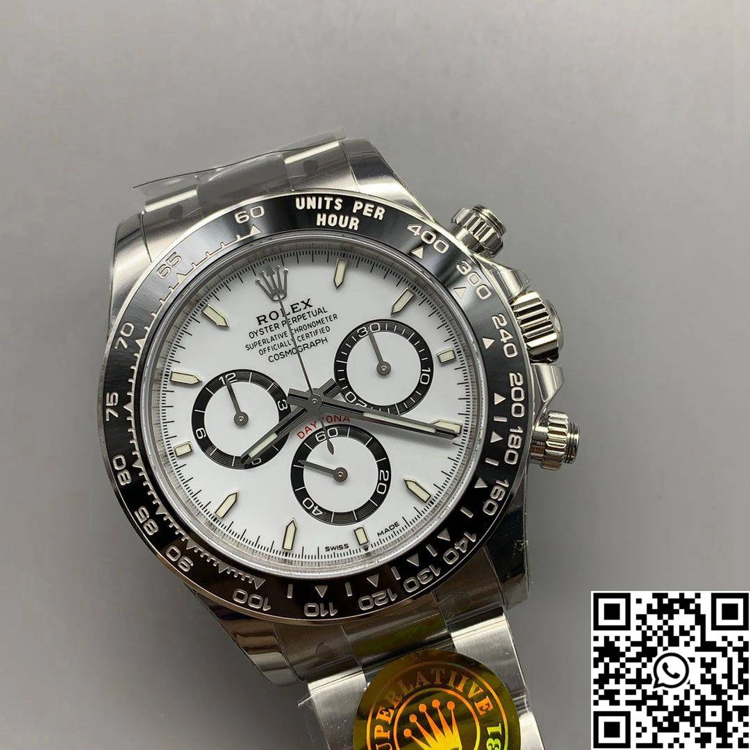 UrbanChic Rolex Cosmograph Daytona M126500LN-0001 VS Factory 4131 Movement Black Bezel 1110