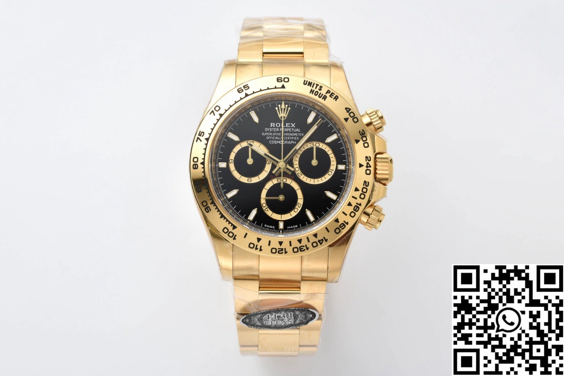 SunProtective Rolex Cosmograph Daytona M126503 Clean Factory Gold Bezel (Copy) 1040