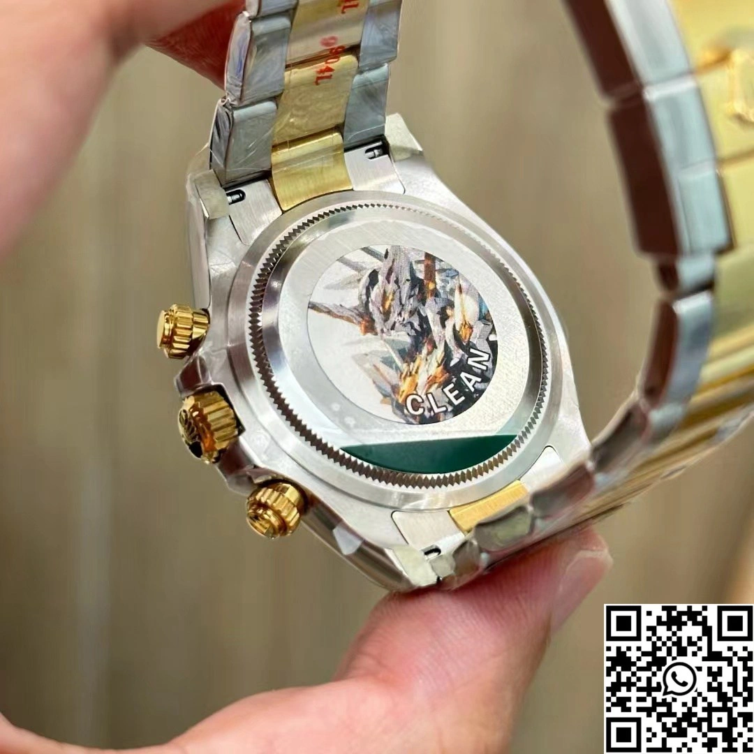 Rolex Cosmograph Daytona M126503 Clean Factory Gold Bezel Efficient 1088