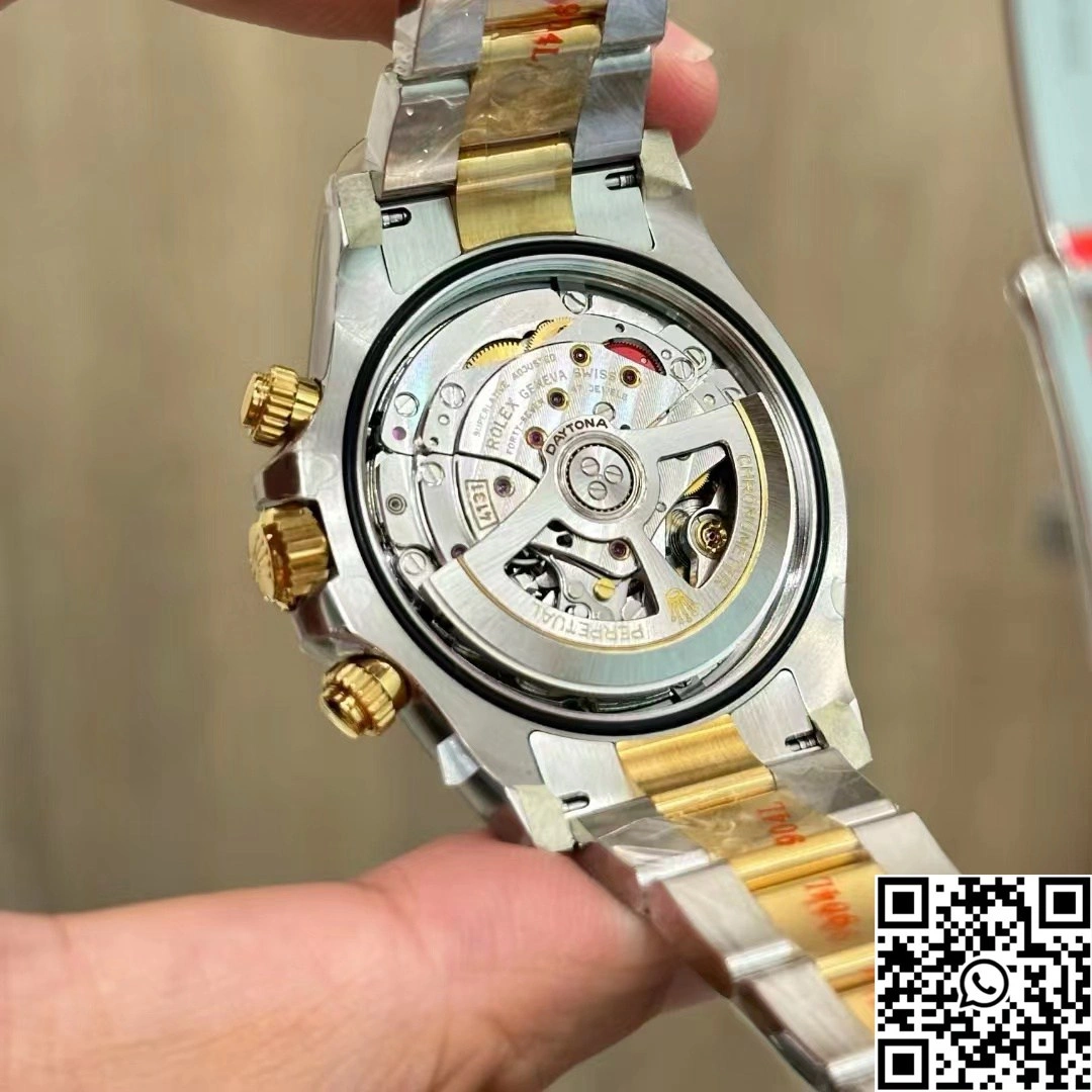 Rolex Cosmograph Daytona M126503 Clean Factory Gold Bezel Efficient 1088