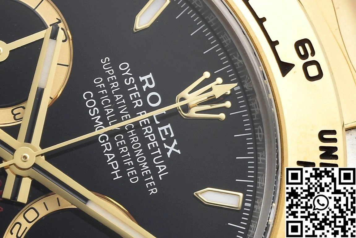 Bold Rolex Cosmograph Daytona M126503 Clean Factory Gold Bezel 1128