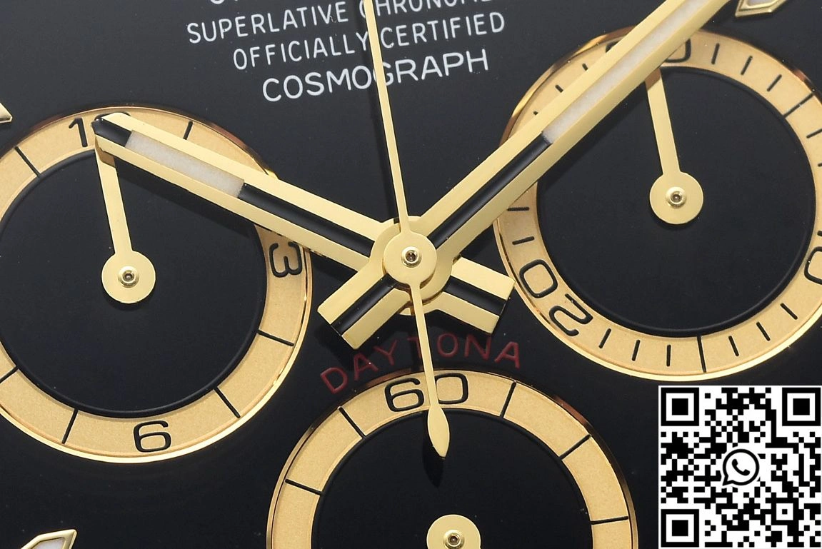 Bold Rolex Cosmograph Daytona M126503 Clean Factory Gold Bezel 1128