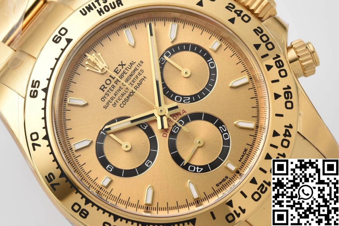 UrbanChic Rolex Cosmograph Daytona M126508 Clean Factory Full Gold 1055