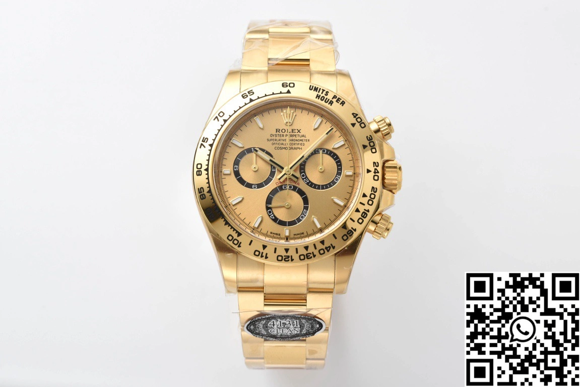 UrbanChic Rolex Cosmograph Daytona M126508 Clean Factory Full Gold 1055