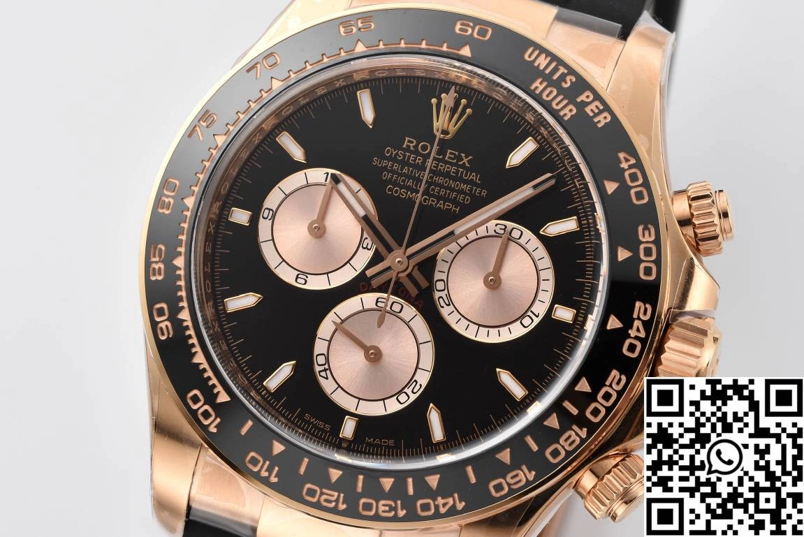 Rolex Cosmograph Daytona M126515LN-0002 Clean Factory Black Bezel Breathable 1116