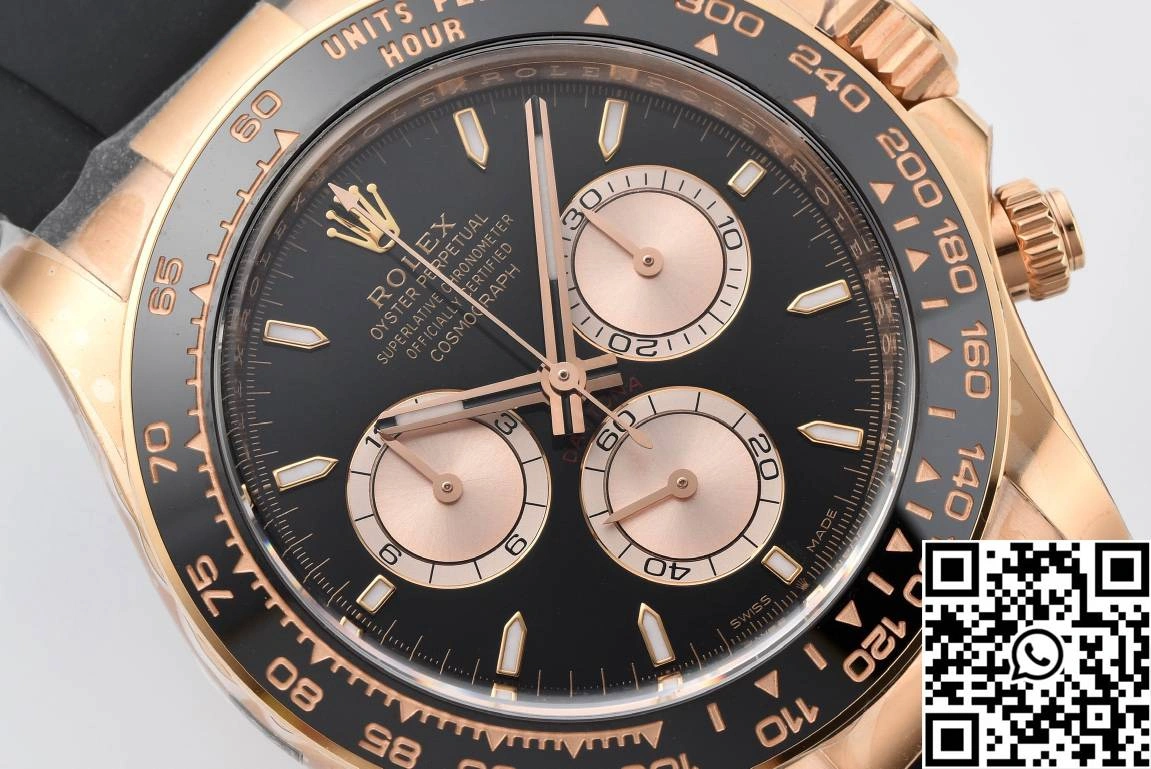 Rolex Cosmograph Daytona M126515LN-0002 Clean Factory Black Bezel Breathable 1116