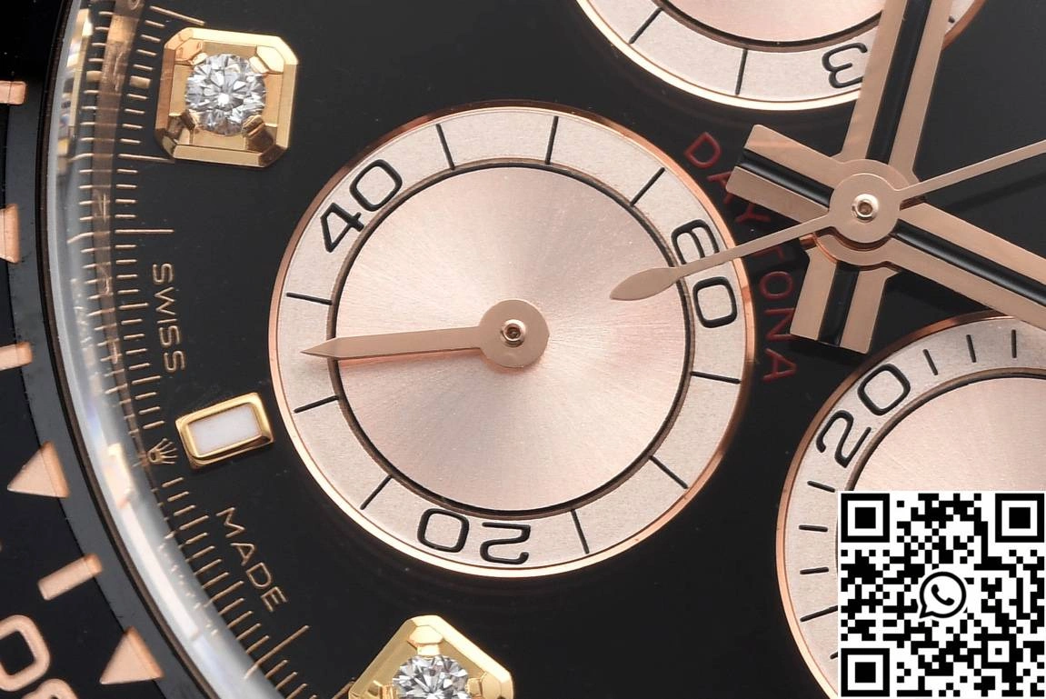 Functional Rolex Cosmograph Daytona M126515LN-0004 Clean Factory Black Bezel 1095