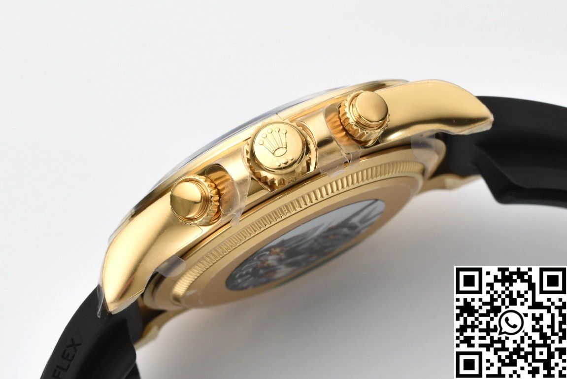 Rolex Cosmograph Daytona M126518 Clean Factory Black Bezel Diamond Hourmarker Versatile 1134