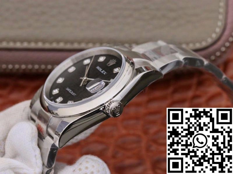 SmoothTexture Rolex Datejust 116200 36mm DJ Factory Black Dial 730