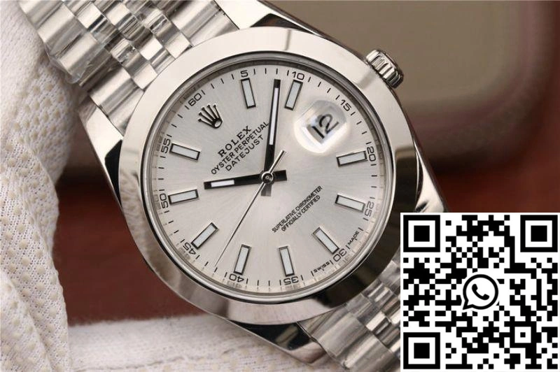 Rolex Datejust 116200 41mm EW Factory White Dial Sophisticated 683