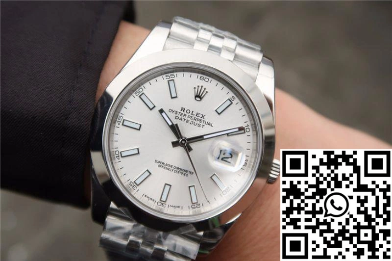 Rolex Datejust 116200 41mm EW Factory White Dial Sophisticated 683