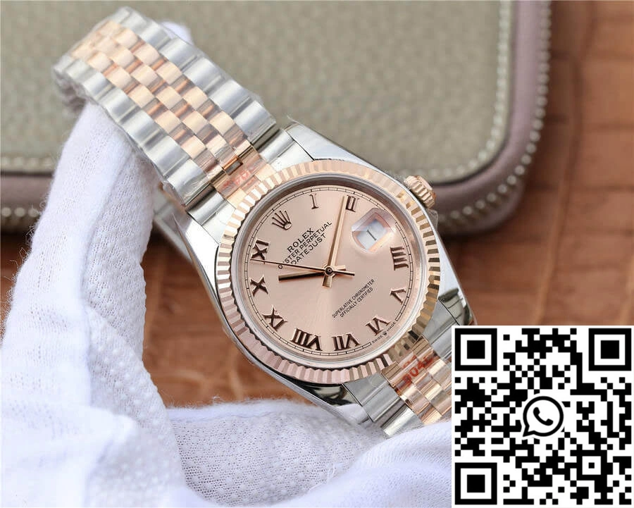 Rolex Datejust 116231 36MM GM Factory Pink Dial Modern 675