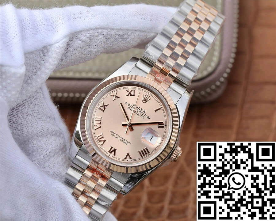 Rolex Datejust 116231 36MM GM Factory Pink Dial Modern 675