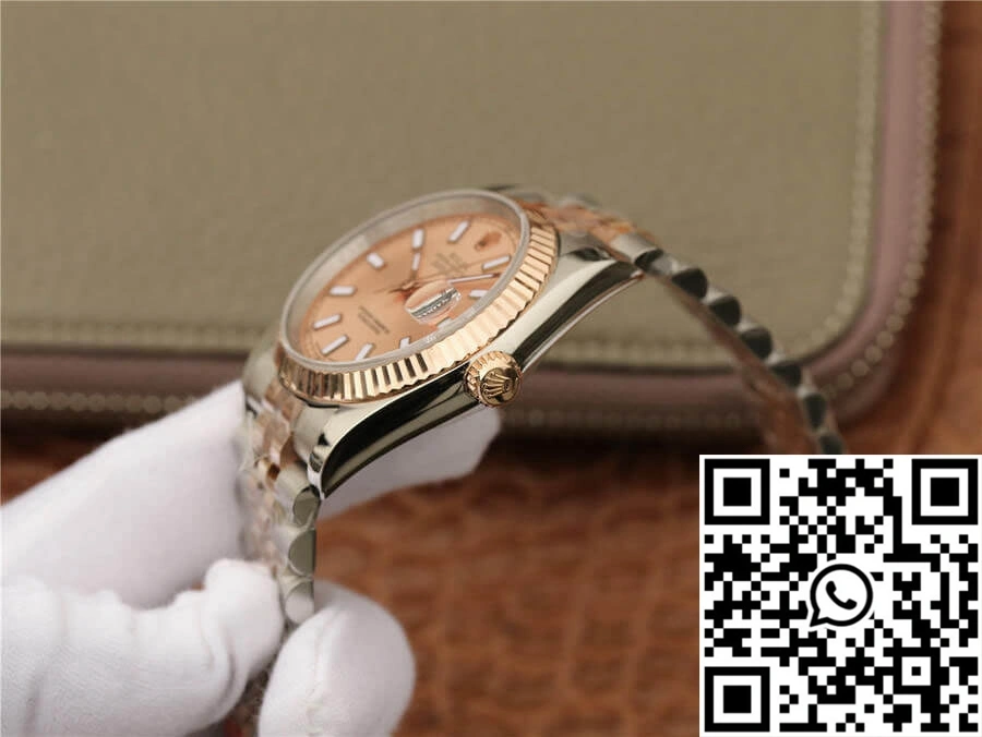 Rolex Datejust 116231 36MM GM Factory Rose Gold Pink Dial Affordable 646