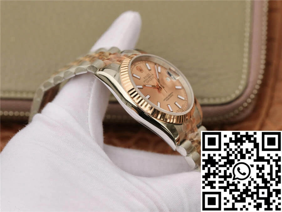 Rolex Datejust 116231 36MM GM Factory Rose Gold Pink Dial Affordable 646
