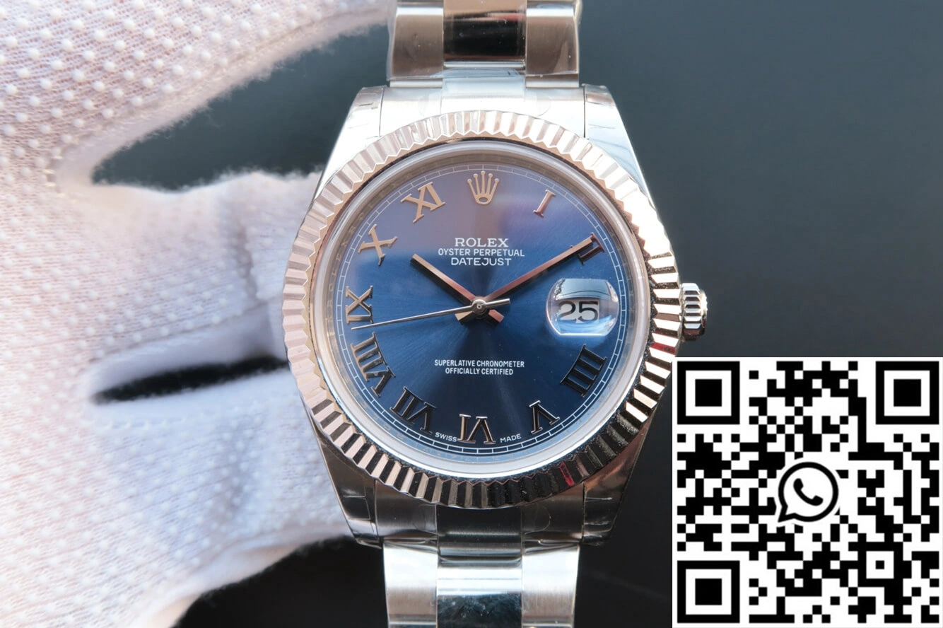 Popular Rolex Datejust 116334 EW Factory Blue Dial 705