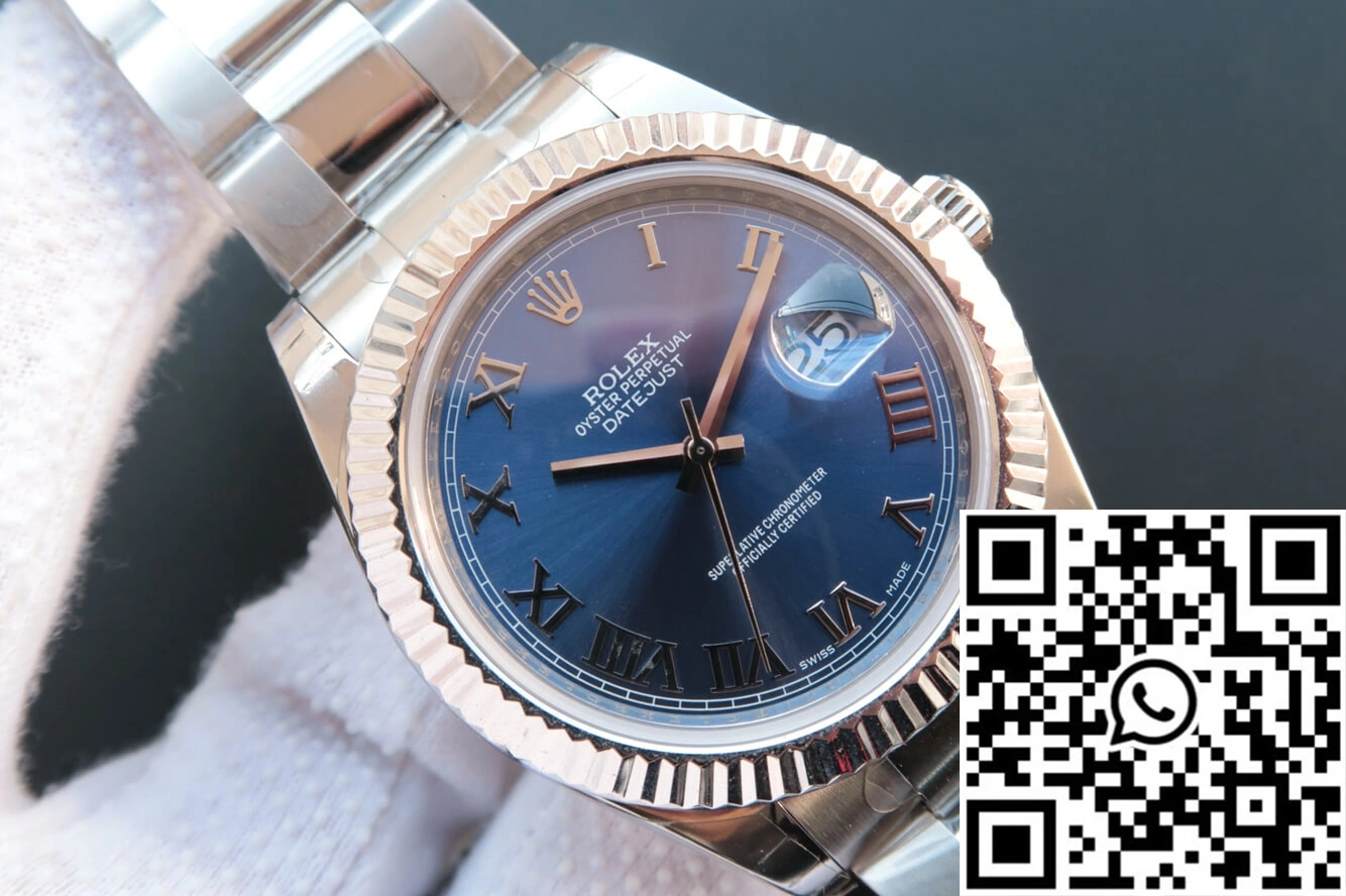 Popular Rolex Datejust 116334 EW Factory Blue Dial 705