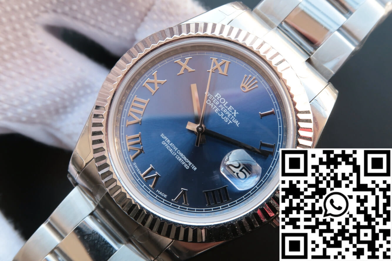Popular Rolex Datejust 116334 EW Factory Blue Dial 705