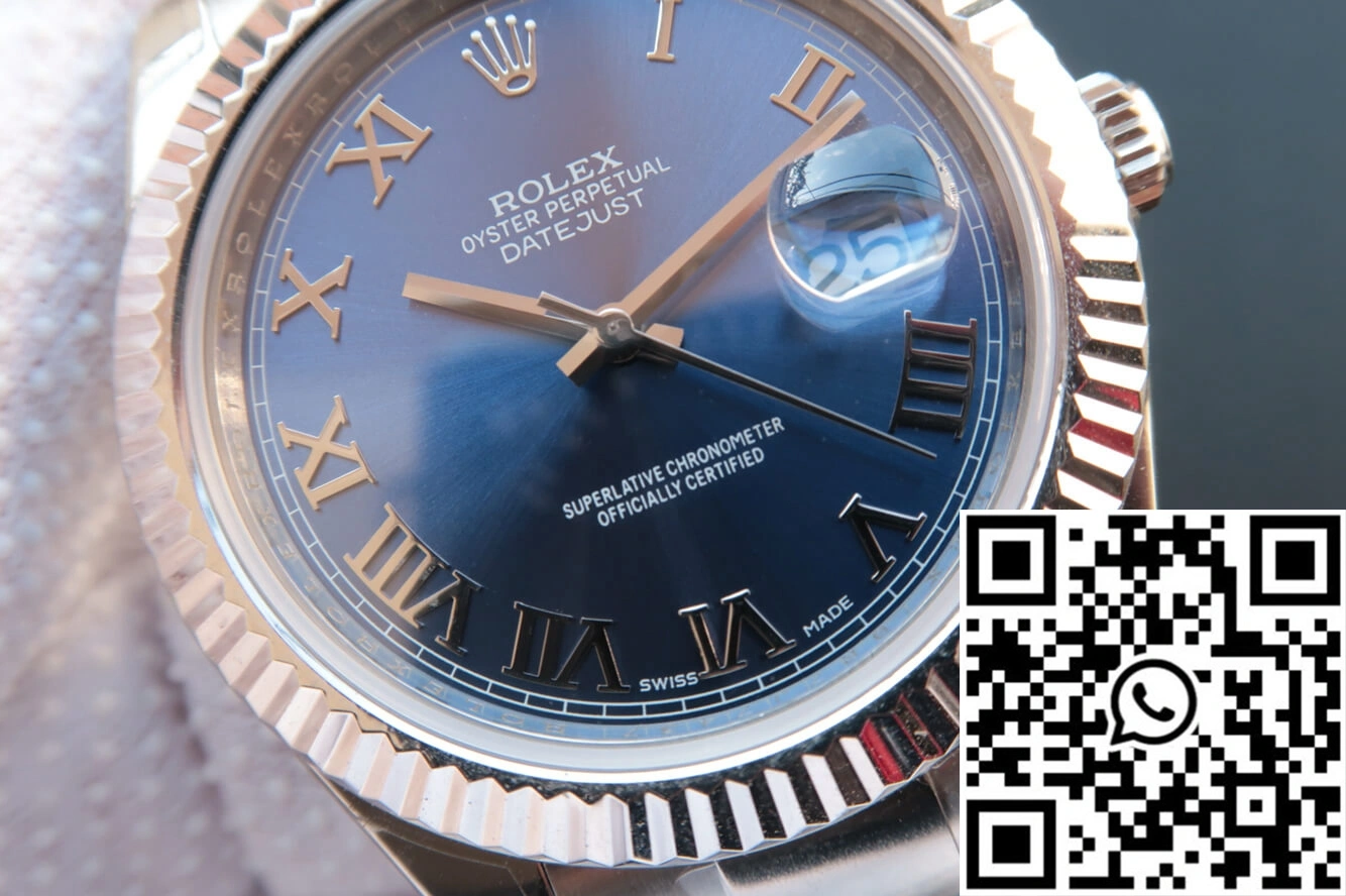 Popular Rolex Datejust 116334 EW Factory Blue Dial 705