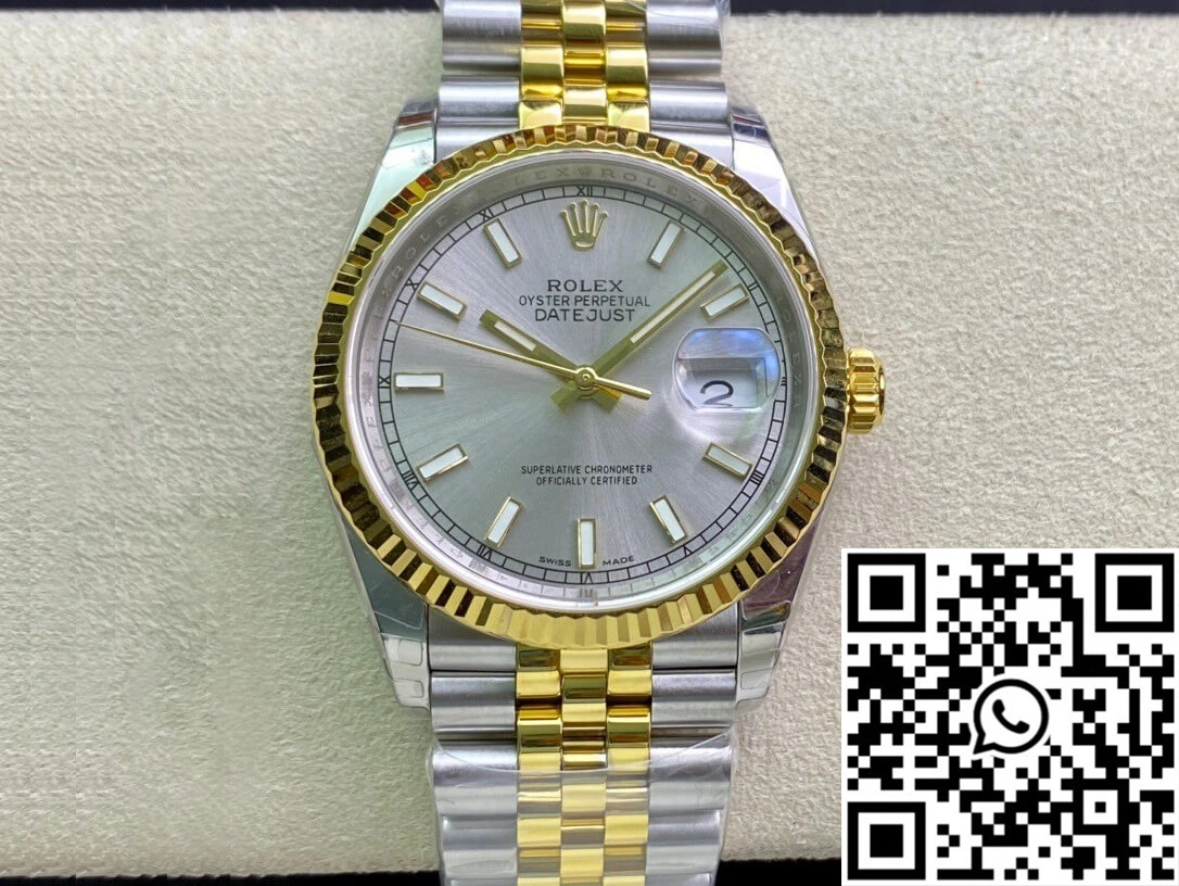 Rolex Datejust 126233 36MM EW Factory Yellow Gold RelaxedFit 748