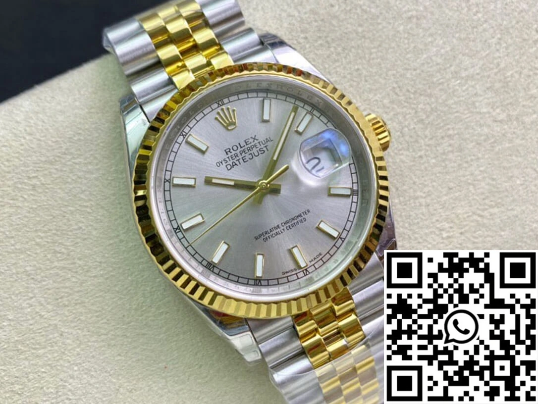 Rolex Datejust 126233 36MM EW Factory Yellow Gold RelaxedFit 748
