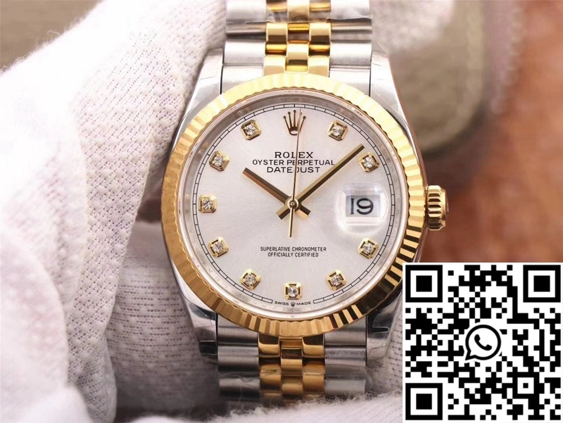 StreetReady Rolex Datejust 126233 EW Factory White Dial 716