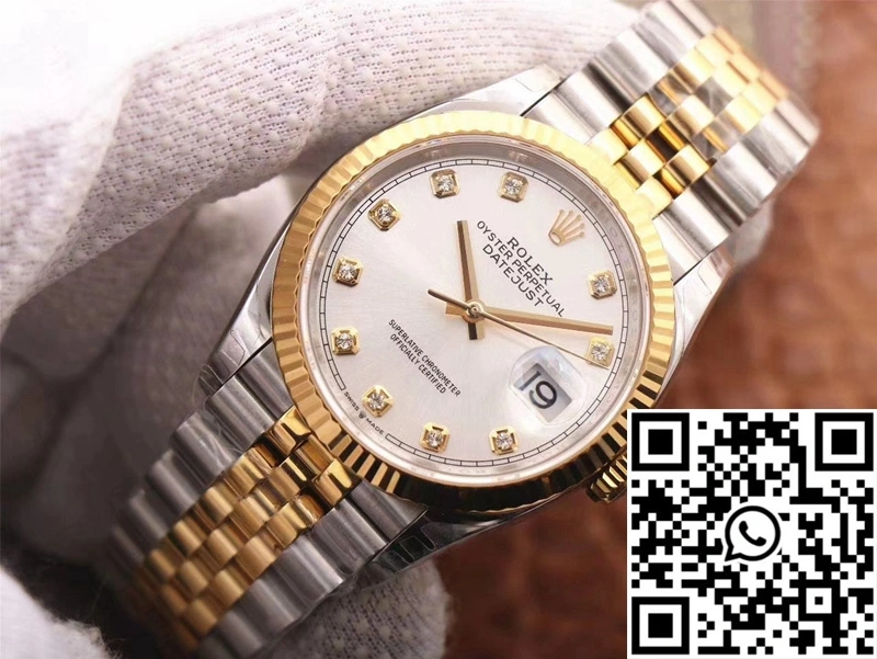 StreetReady Rolex Datejust 126233 EW Factory White Dial 716