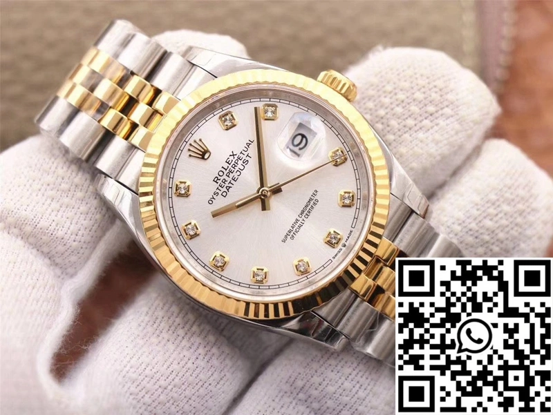 StreetReady Rolex Datejust 126233 EW Factory White Dial 716