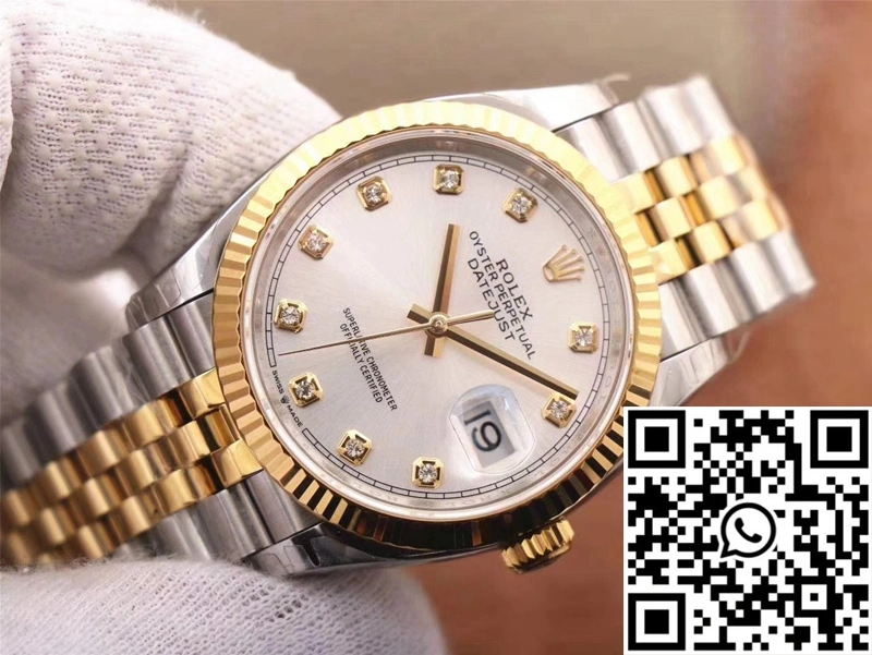 StreetReady Rolex Datejust 126233 EW Factory White Dial 716