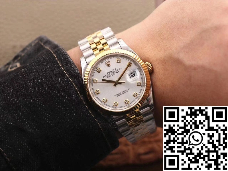 StreetReady Rolex Datejust 126233 EW Factory White Dial 716